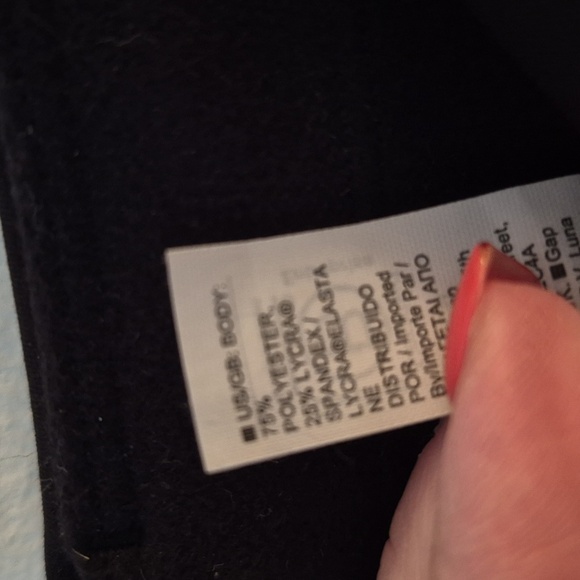 NWT Athleta Rainer Bootcut Pant Reflective Zip Pockets Compression Black Size S - Picture 10 of 10